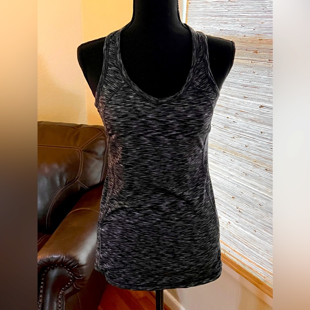 Black and White Workout Tank